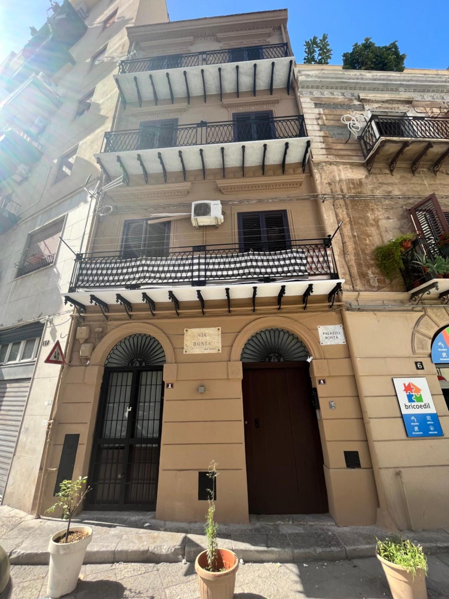 Palazzo Bonta Appartamenti Palermo Eksteriør billede